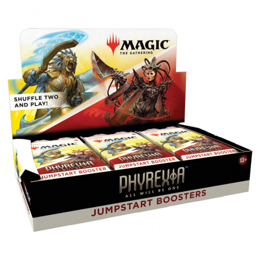 Magic: The Gathering - Phyrexia: All Will Be One Jumpstart Display i gruppen SELSKABSSPIL / Magic the Gathering hos Spelexperten (MAGD1133-DIS)