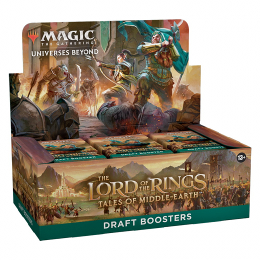 Magic: The Gathering - Lord of the Rings - Tales of Middle-earth Draft Display i gruppen SELSKABSSPIL / Magic the Gathering hos Spelexperten (MAGD1519-DIS)