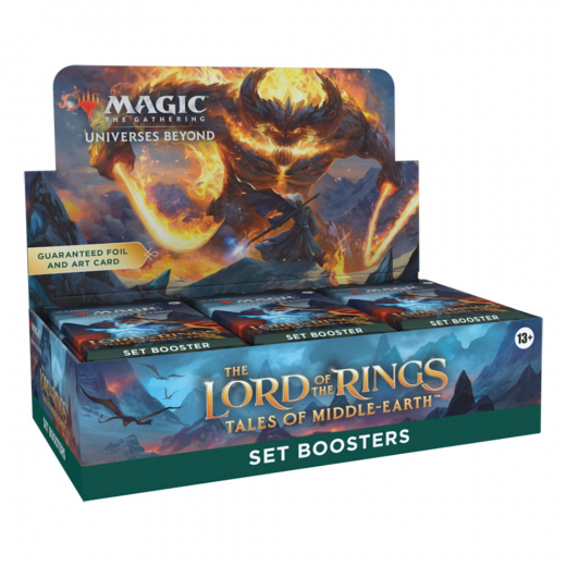 Magic: The Gathering - Lord of the Rings - Tales of Middle-earth Set Display i gruppen SELSKABSSPIL / Magic the Gathering hos Spelexperten (MAGD1523-DIS)