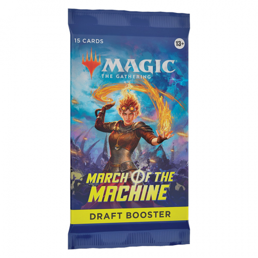 Magic: The Gathering - March of the Machine Draft Booster i gruppen SELSKABSSPIL / Magic the Gathering hos Spelexperten (MAGD1787-BOS)