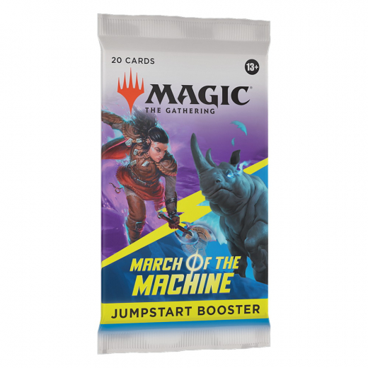 Magic: The Gathering - March of the Machine Jumpstart Booster i gruppen SELSKABSSPIL / Magic the Gathering hos Spelexperten (MAGD1793-BOS)