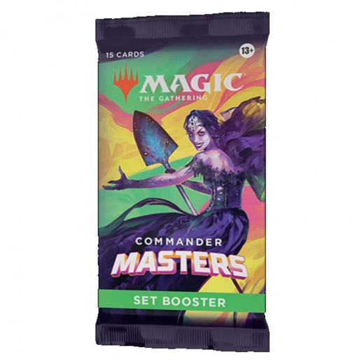 Magic: The Gathering - Commander Masters Set Booster i gruppen SELSKABSSPIL / Magic the Gathering hos Spelexperten (MAGD2014)