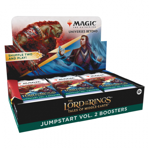 Magic: The Gathering - Lord of the Rings - Tales of Middle-earth Jumpstart Vol. 2 Display i gruppen SELSKABSSPIL / Magic the Gathering hos Spelexperten (MAGD2125-DIS)