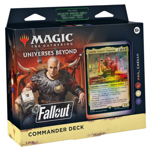 Magic: The Gathering - Fallout: Hail, Caesar Commander Deck i gruppen SELSKABSSPIL / Magic the Gathering hos Spelexperten (MAGD2351-HAI)