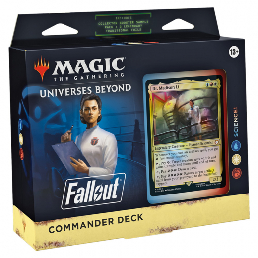 Magic: The Gathering - Fallout: Science! Commander Deck i gruppen SELSKABSSPIL / Magic the Gathering hos Spelexperten (MAGD2351-SCI)