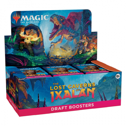 Magic: The Gathering - The Lost Caverns of Ixalan Draft Booster Display i gruppen SELSKABSSPIL / Magic the Gathering hos Spelexperten (MAGD2388-DIS)