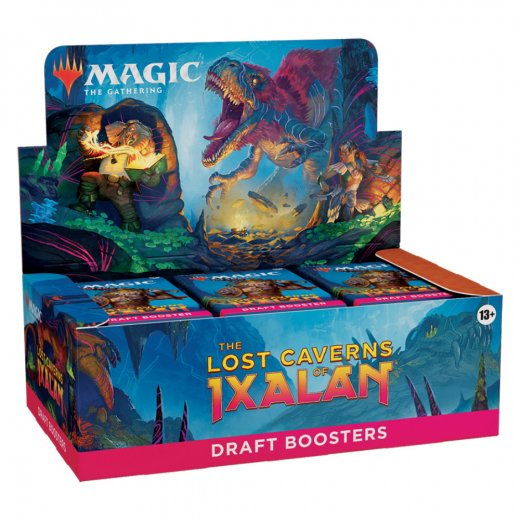 Magic: The Gathering - The Lost Caverns of Ixalan Draft Booster Display i gruppen SELSKABSSPIL / Kortspil hos Spelexperten (MAGD2388-DIS)