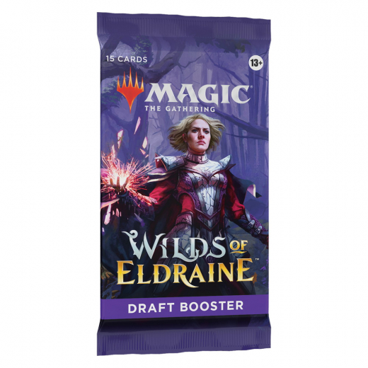 Magic: The Gathering - Wilds of Eldraine Draft Booster i gruppen SELSKABSSPIL / Magic the Gathering hos Spelexperten (MAGD2465-BOS)