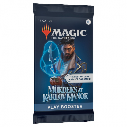Magic: The Gathering - Murders at Karlov Manor Play Booster Pack i gruppen SELSKABSSPIL / Magic the Gathering hos Spelexperten (MAGD3025-BOS)