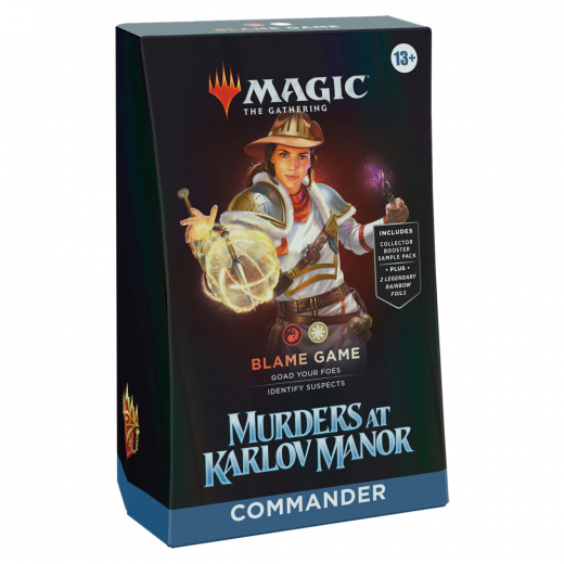 Magic: The Gathering - Blame Game Commander Deck i gruppen SELSKABSSPIL / Magic the Gathering hos Spelexperten (MAGD3027-BLA)