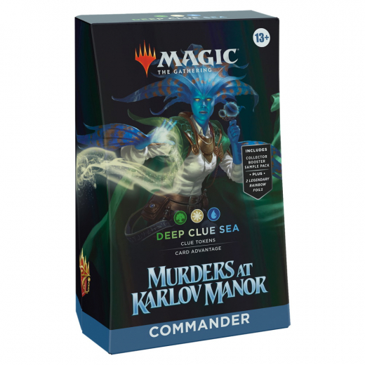 Magic: The Gathering - Deep Clue Sea Commander Deck i gruppen SELSKABSSPIL / Magic the Gathering hos Spelexperten (MAGD3027-DEE)