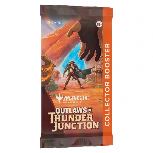 Magic: The Gathering - Outlaws of Thunder Junction Collector Booster i gruppen SELSKABSSPIL / Magic the Gathering hos Spelexperten (MAGD3262)