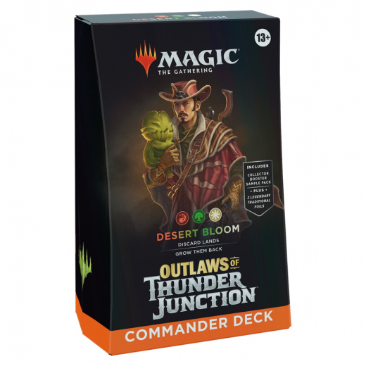 Magic: The Gathering - Desert Bloom Commander Deck i gruppen SELSKABSSPIL / Magic the Gathering hos Spelexperten (MAGD3263-DES)