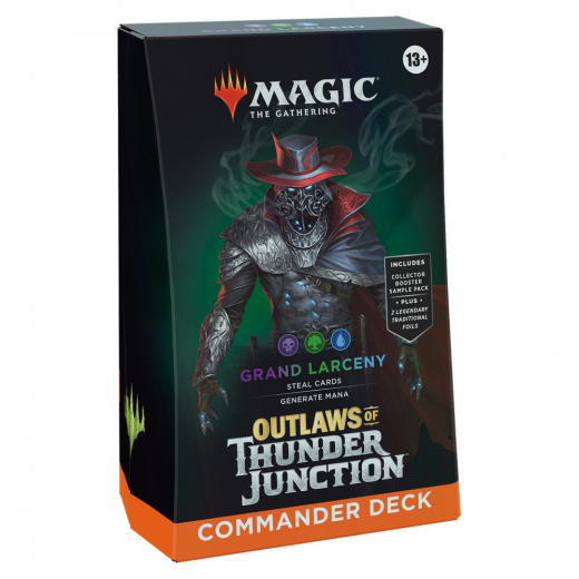 Magic: The Gathering - Grand Larceny Commander Deck i gruppen SELSKABSSPIL / Magic the Gathering hos Spelexperten (MAGD3263-GRA)