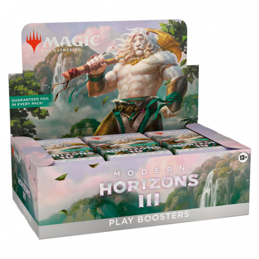 Magic: The Gathering - Modern Horizons 3 Play Booster Display i gruppen SELSKABSSPIL / Magic the Gathering hos Spelexperten (MAGD3290-DIS)