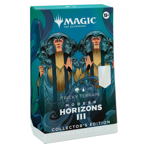 Magic: The Gathering - Tricky Terrain Commander Deck Collector's Edition i gruppen  hos Spelexperten (MAGD3294-TRI)