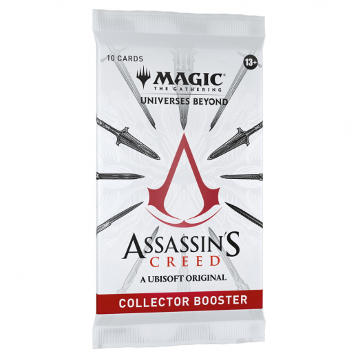 Magic: The Gathering - Assassin's Creed Collector Booster i gruppen SELSKABSSPIL / Magic the Gathering hos Spelexperten (MAGD3585)