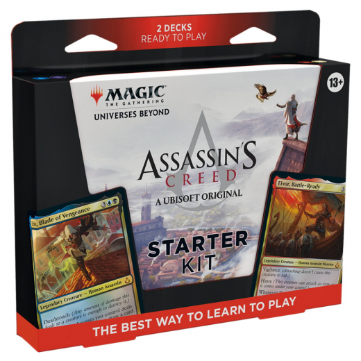 Magic: The Gathering - Assassin's Creed Starter Kit i gruppen SELSKABSSPIL / Magic the Gathering hos Spelexperten (MAGD3588)