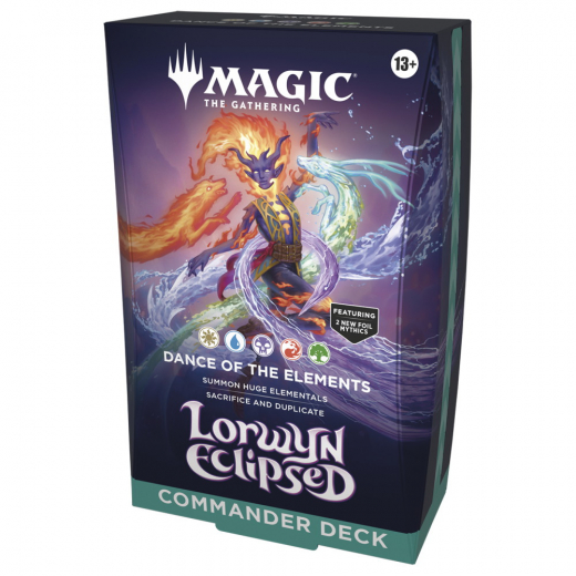 Magic: The Gathering - Dance of the Elements Commander Deck i gruppen SELSKABSSPIL / Magic the Gathering hos Spelexperten (MAGD5075-DAN)