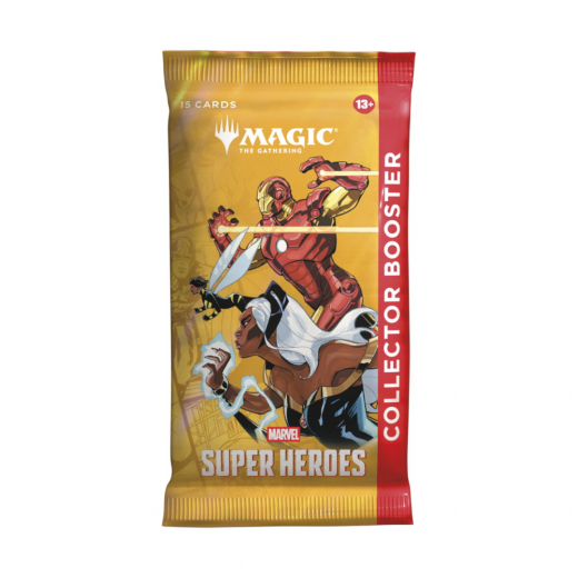 Magic: The Gathering - Marvel Super Heroes Collector Booster Pack i gruppen SELSKABSSPIL / Magic the Gathering hos Spelexperten (MAGD5358)