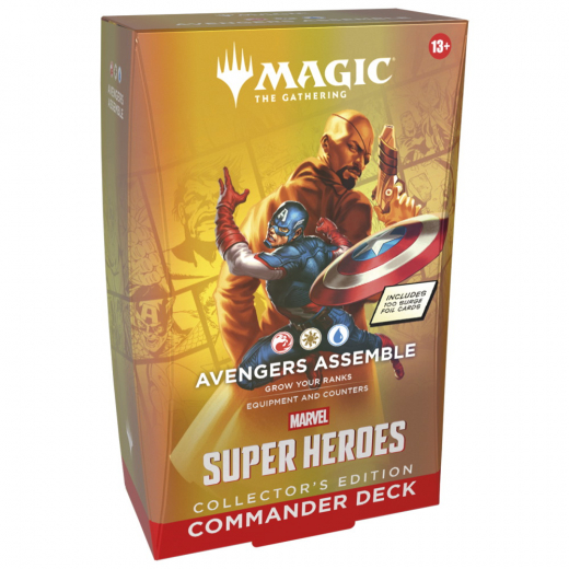 Magic: The Gathering - Avengers Assemble Commander Deck - Collector's Edition i gruppen SELSKABSSPIL / Magic the Gathering hos Spelexperten (MAGD5362-AVE)