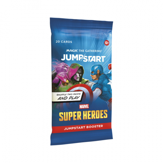 Magic: The Gathering - Marvel Super Heroes Jumpstart Booster Pack i gruppen SELSKABSSPIL / Magic the Gathering hos Spelexperten (MAGD5363-BOS)