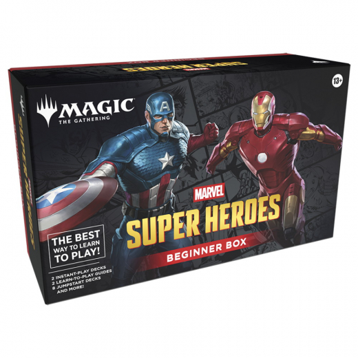 Magic: The Gathering - Marvel Super Heroes Beginner Box i gruppen SELSKABSSPIL / Magic the Gathering hos Spelexperten (MAGD5371)