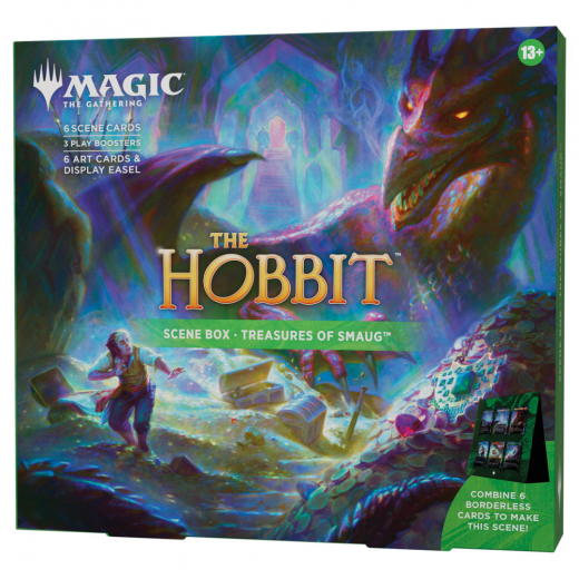 Magic: The Gathering - The Hobbit Scene Box Treasures of Smaug i gruppen SELSKABSSPIL / Magic the Gathering hos Spelexperten (MAGD5667-TRE)