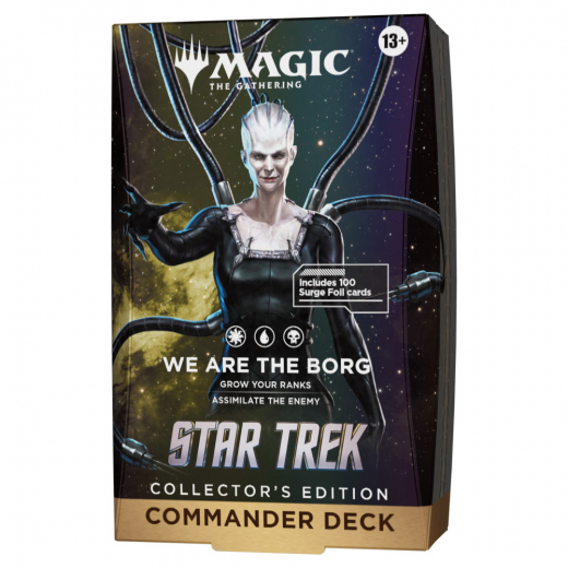 Magic: The Gathering - We Are the Borg - Collector's Edition Commander Deck i gruppen SELSKABSSPIL / Magic the Gathering hos Spelexperten (MAGD5900-WEA)