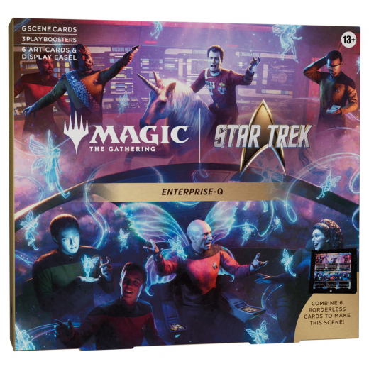 Magic: The Gathering - Star Trek Enterprise-Q Scene Box i gruppen SELSKABSSPIL / Magic the Gathering hos Spelexperten (MAGD5904-ENT)