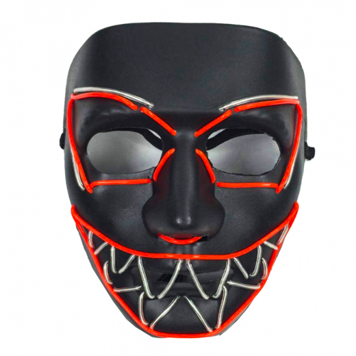 Led Mask Devil i gruppen LEGETØJ / Maskerade / Masker hos Spelexperten (MAS-N05)