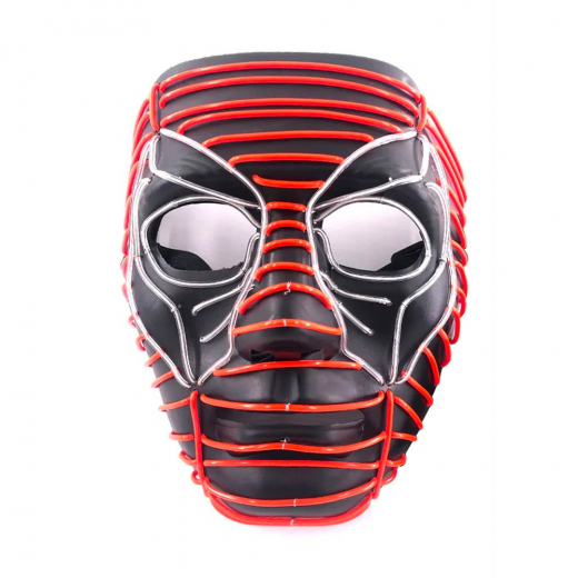 Led Mask Dead Pool i gruppen LEGETØJ / Maskerade / Halloween / Masker hos Spelexperten (MAS-N54)