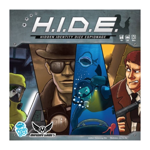 H.I.D.E.: Hidden Identity Dice Espionage i gruppen  hos Spelexperten (MAY4234)