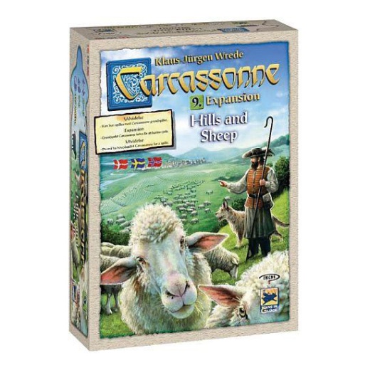 Carcassonne Hills & Sheep Exp. (DK) i gruppen SELSKABSSPIL / Udvidelser hos Spelexperten (MDG018)