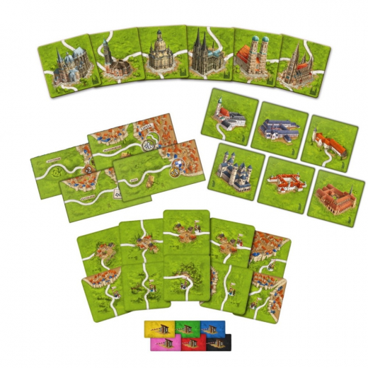 Carcassonne: Mini Bundle I (Eng) (Exp.) i gruppen SELSKABSSPIL / Udvidelser hos Spelexperten (MDG050)