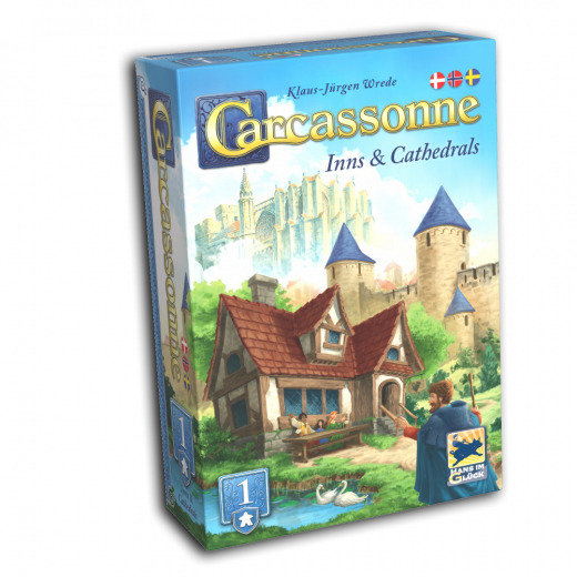 Carcassonne: Inns & Cathedrals (Exp.) (DK) i gruppen SELSKABSSPIL / Spilserier / Carcassonne hos Spelexperten (MDG061)
