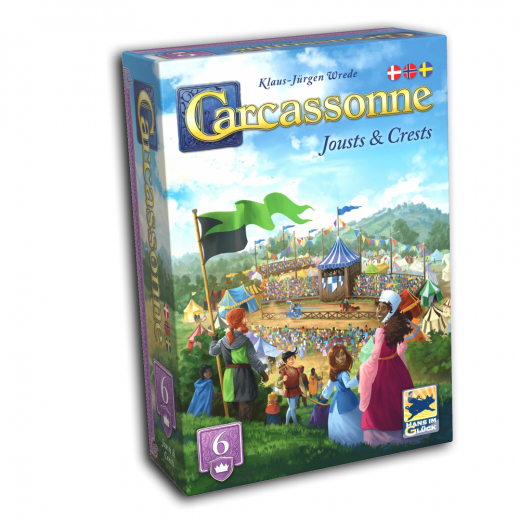 Carcassonne: Jousts & Crests (Exp.) (DK) i gruppen SELSKABSSPIL / Spilserier / Carcassonne hos Spelexperten (MDG066)