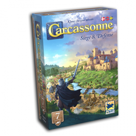 Carcassonne: Siege & Defense (Exp.) (DK) i gruppen SELSKABSSPIL / Spilserier / Carcassonne hos Spelexperten (MDG067)