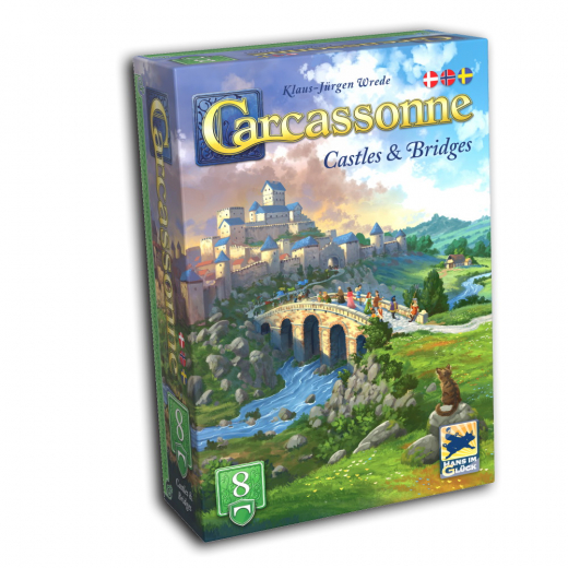 Carcassonne: Castles & Bridges (Exp.) (DK) i gruppen SELSKABSSPIL / Spilserier / Carcassonne hos Spelexperten (MDG068)