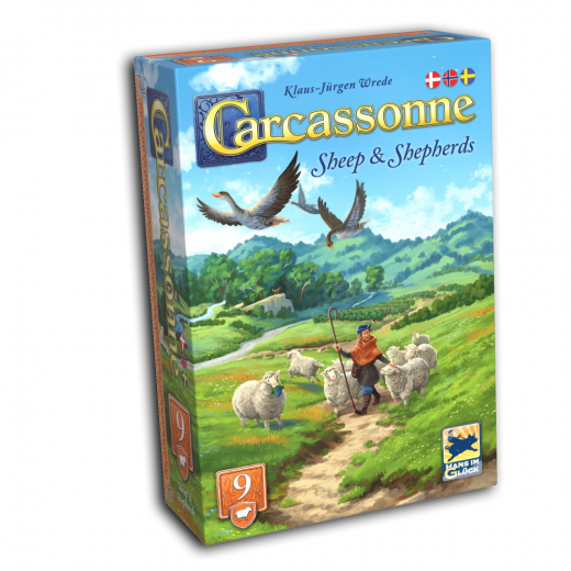 Carcassonne Sheep & Shepherds (Exp.) (DK) i gruppen SELSKABSSPIL / Spilserier / Carcassonne hos Spelexperten (MDG069)