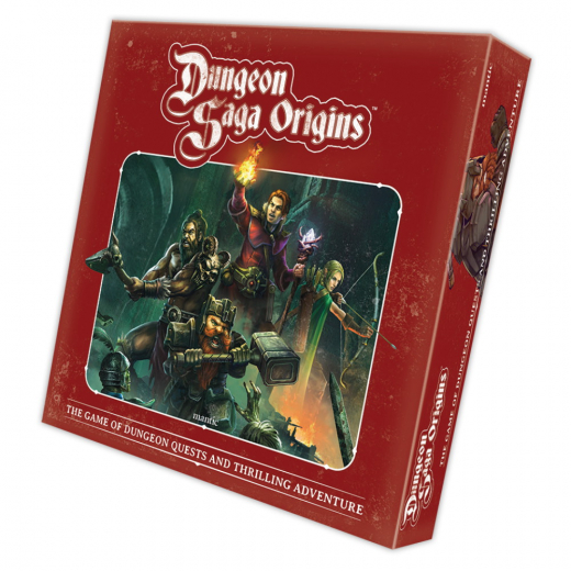 Dungeon Saga Origins - Core Game i gruppen SELSKABSSPIL / Strategispil hos Spelexperten (MGDSO101)