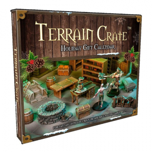 Terrain Crate: Holiday Gift Calendar i gruppen SELSKABSSPIL / Rollespil hos Spelexperten (MGHCM104)
