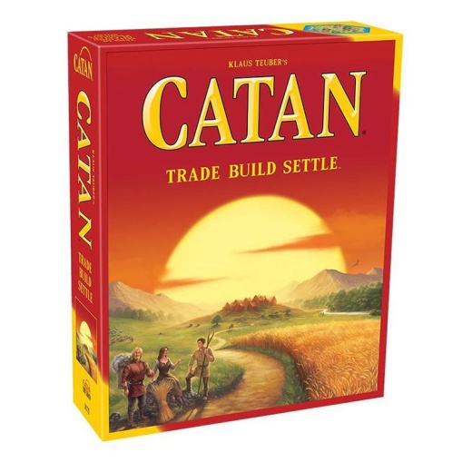 Catan 5th Ed. (Eng) i gruppen SELSKABSSPIL / Strategispil hos Spelexperten (MGI3071)