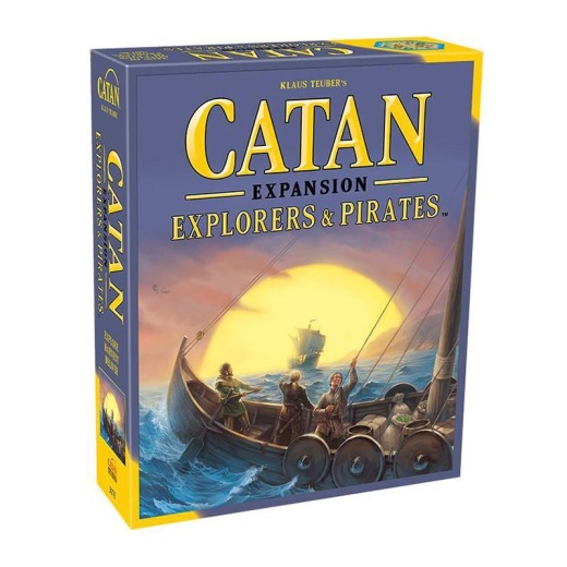 Catan 5th Ed: Explorers & Pirates (Exp.) (Eng) i gruppen SELSKABSSPIL / Udvidelser hos Spelexperten (MGI3075)