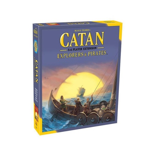 Catan 5th Ed: Explorers & Pirates 5-6 Players (Exp.) (Eng) i gruppen SELSKABSSPIL / Udvidelser hos Spelexperten (MGI3076)