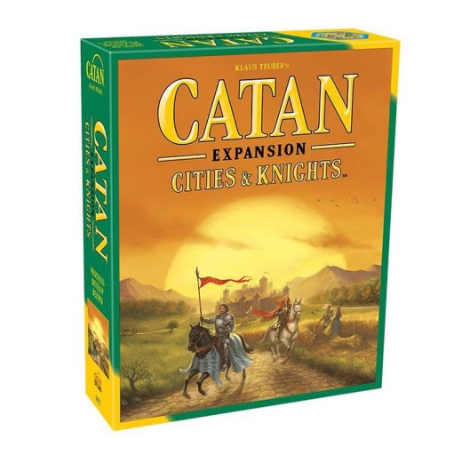 Catan 5th Ed: Cities & Knights (Exp.) (Eng) i gruppen SELSKABSSPIL / Udvidelser hos Spelexperten (MGI3077)