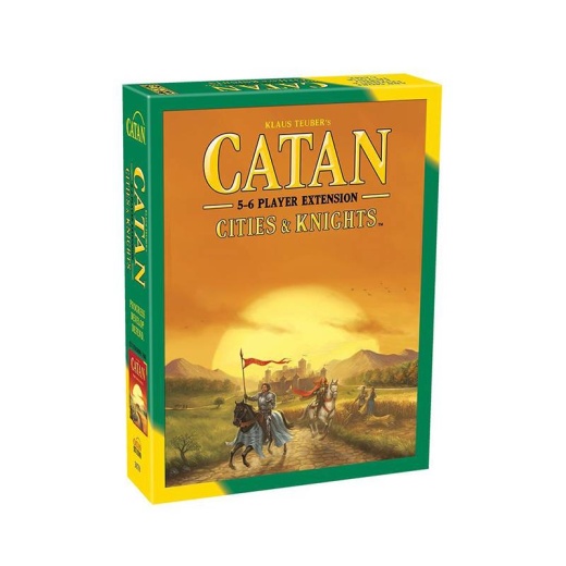 Catan 5th Ed: Cities & Knights 5-6 players (Exp.) (Eng) i gruppen SELSKABSSPIL / Udvidelser hos Spelexperten (MGI3078)