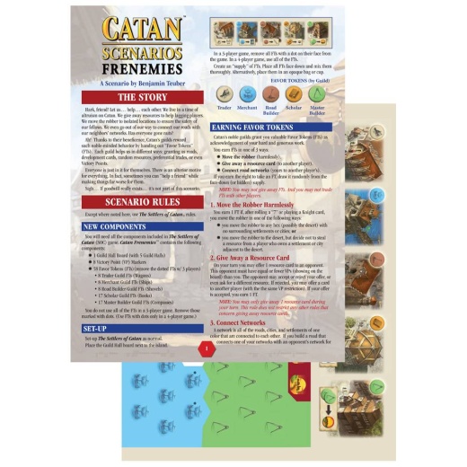 The Settlers of Catan Scenarios - Frenemies of Catan (Exp.) i gruppen  hos Spelexperten (MGI3119)