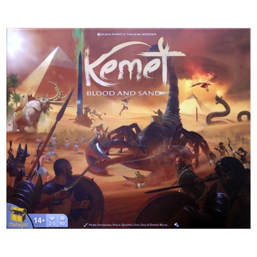 Kemet: Blood and Sand i gruppen SELSKABSSPIL / Strategispil hos Spelexperten (MGO015868)