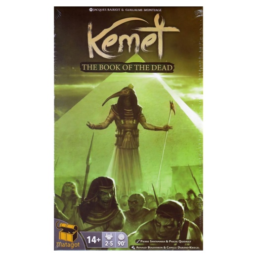 Kemet: Blood and Sand - Book of the Dead (Exp.) i gruppen SELSKABSSPIL / Udvidelser hos Spelexperten (MGO024875)